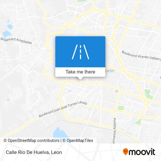 Calle Río De Huelva map