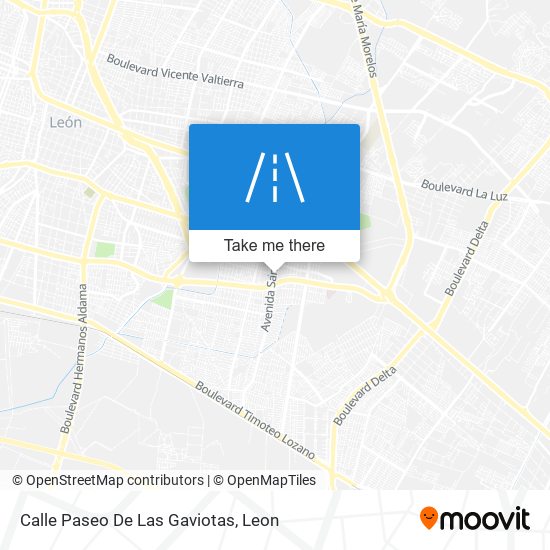 Calle Paseo De Las Gaviotas map