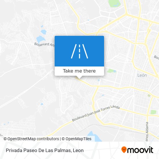 Privada Paseo De Las Palmas map