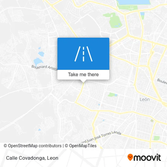 Calle Covadonga map