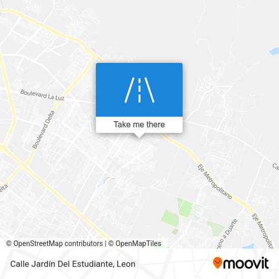 Calle Jardín Del Estudiante map