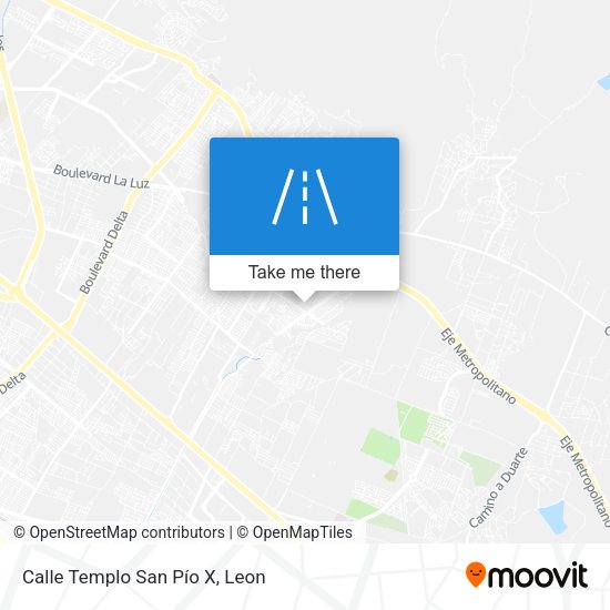 Calle Templo San Pío X map