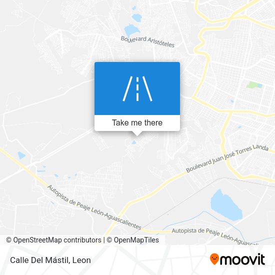 Mapa de Calle Del Mástil