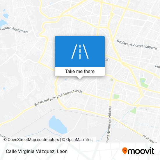 Calle Virginia Vázquez map