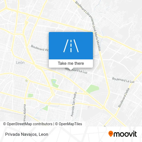 Privada Navajos map