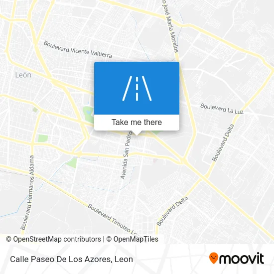 Calle Paseo De Los Azores map