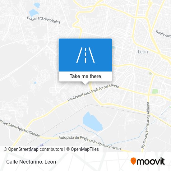 Mapa de Calle Nectarino