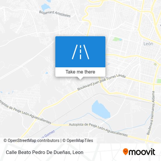 Calle Beato Pedro De Dueñas map