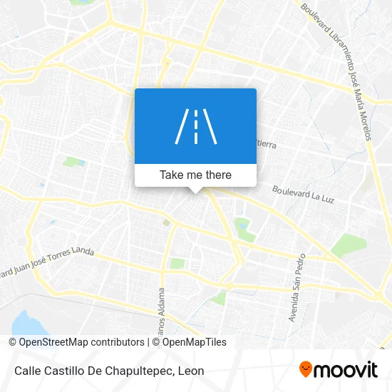 Calle Castillo De Chapultepec map
