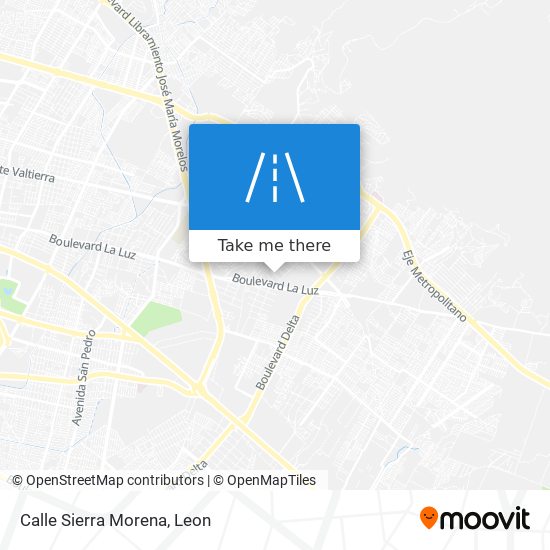 Mapa de Calle Sierra Morena