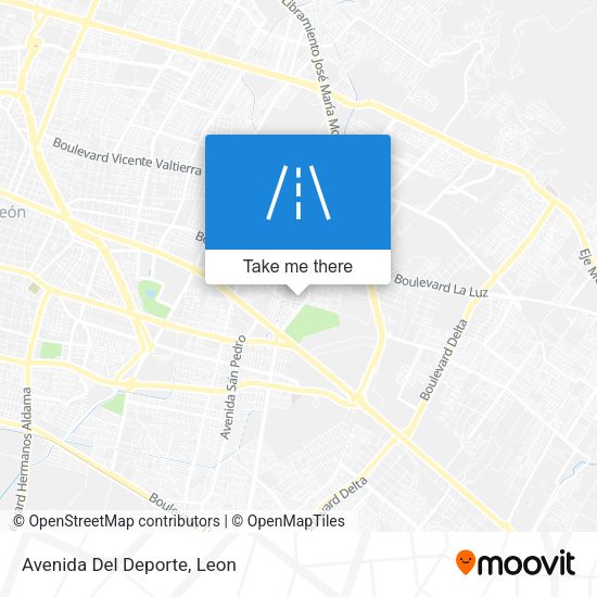 Avenida Del Deporte map