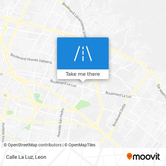 Calle La Luz map