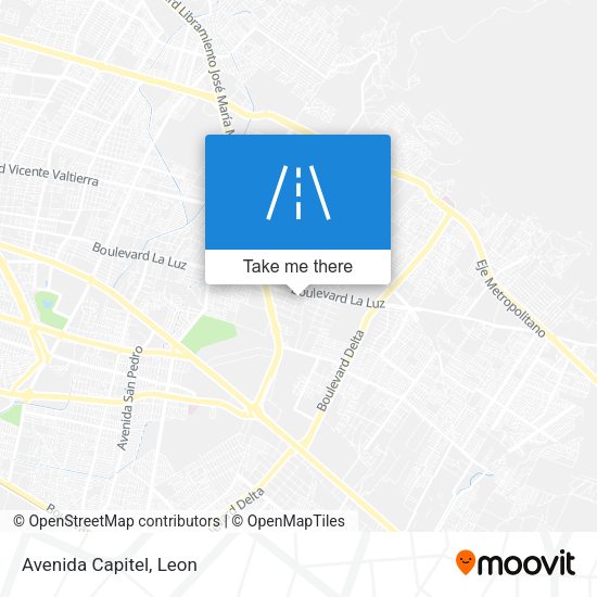 Avenida Capitel map