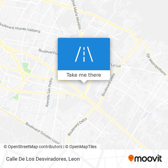 Calle De Los Desviradores map