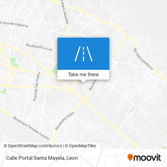 Mapa de Calle Portal Santa Mayela