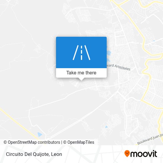 Circuito Del Quijote map