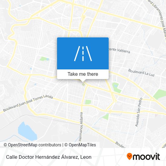 Mapa de Calle Doctor Hernández Álvarez