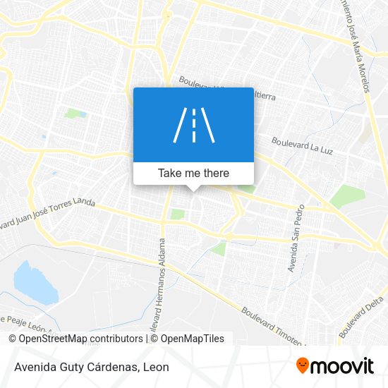 Avenida Guty Cárdenas map