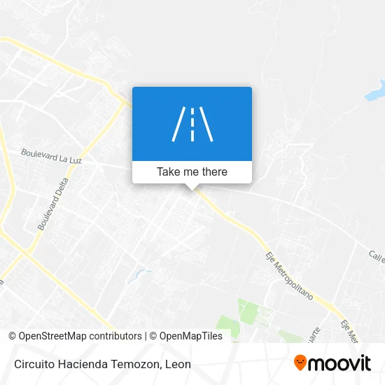 Circuito Hacienda Temozon map