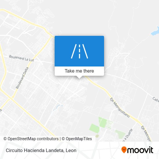 Circuito Hacienda Landeta map
