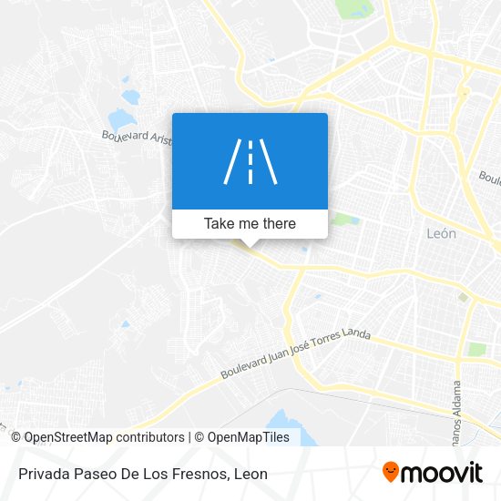 Mapa de Privada Paseo De Los Fresnos
