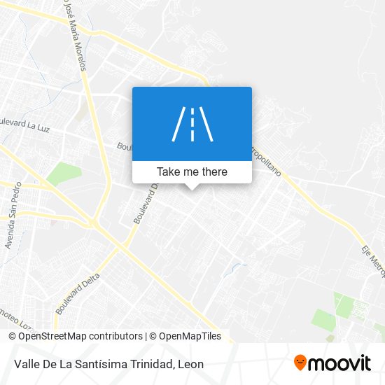 Valle De La Santísima Trinidad map