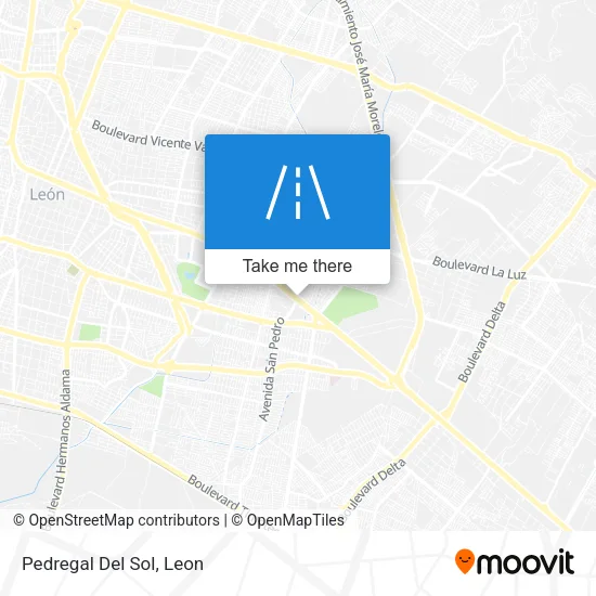 Pedregal Del Sol map