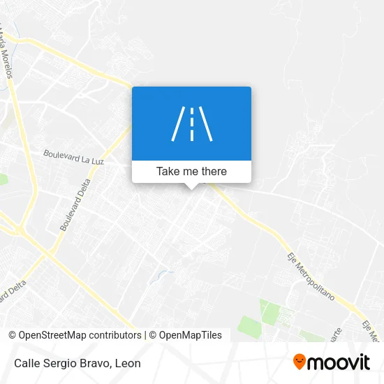 Calle Sergio Bravo map