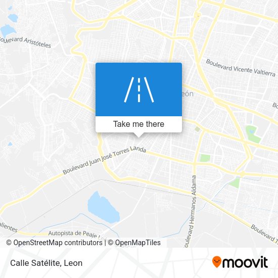 Mapa de Calle Satélite