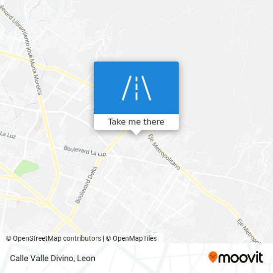 Mapa de Calle Valle Divino