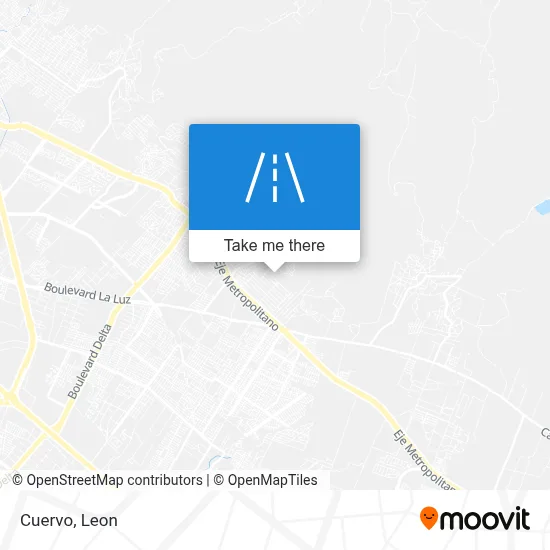 Cuervo map