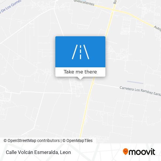 Calle Volcán Esmeralda map