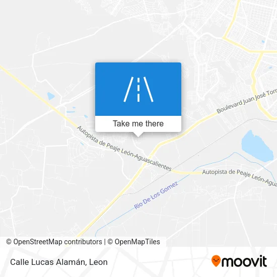 Calle Lucas Alamán map