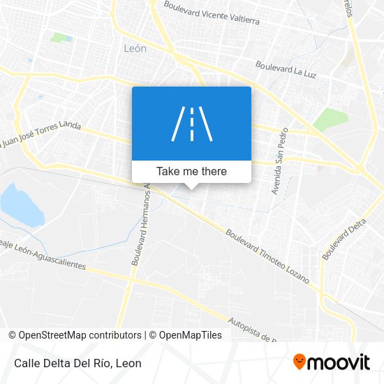 Calle Delta Del Río map