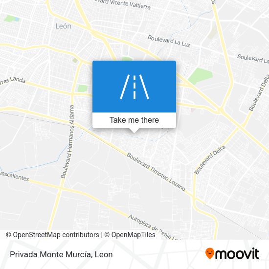 Mapa de Privada Monte Murcía