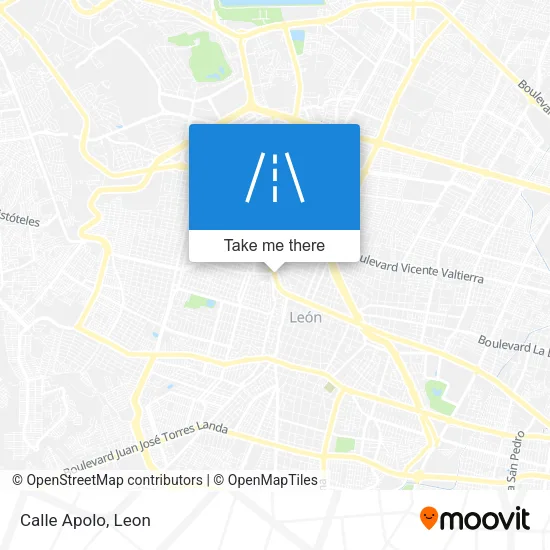 Calle Apolo map
