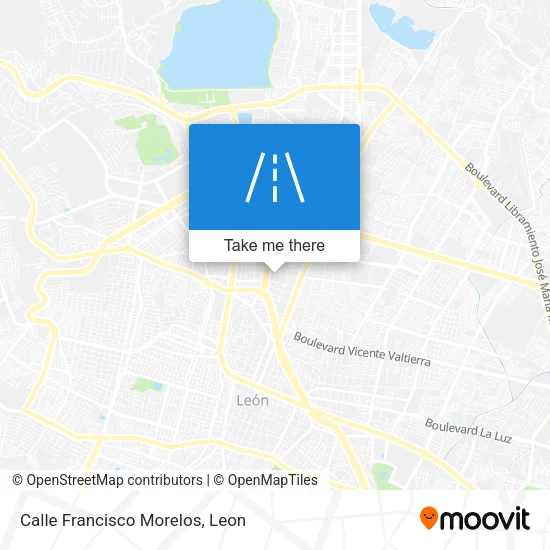 Calle Francisco Morelos map
