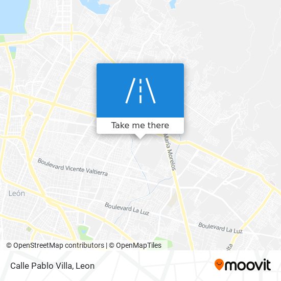 Mapa de Calle Pablo Villa