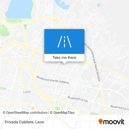 Privada Cubilete map