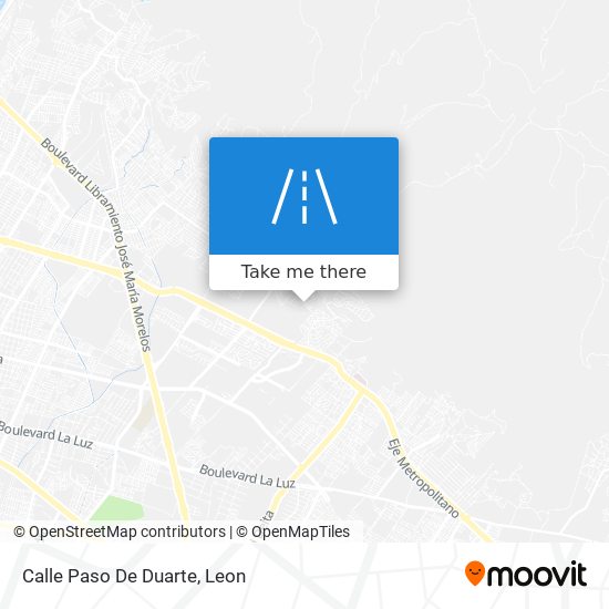 Mapa de Calle Paso De Duarte