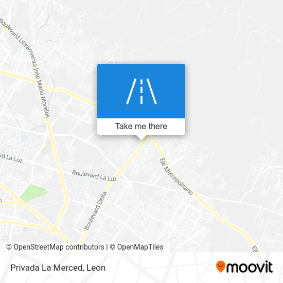 Privada La Merced map
