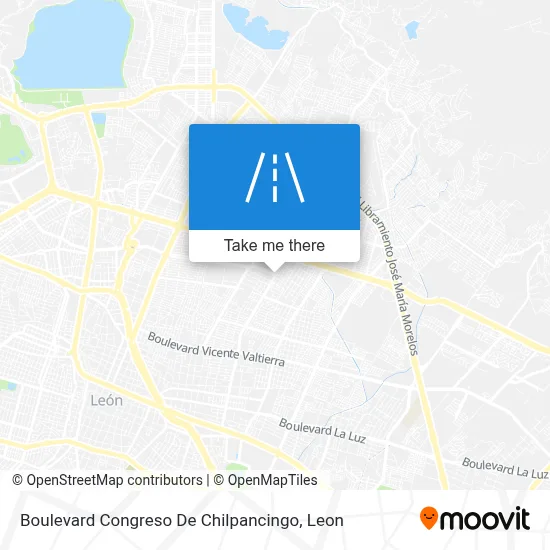 Boulevard Congreso De Chilpancingo map