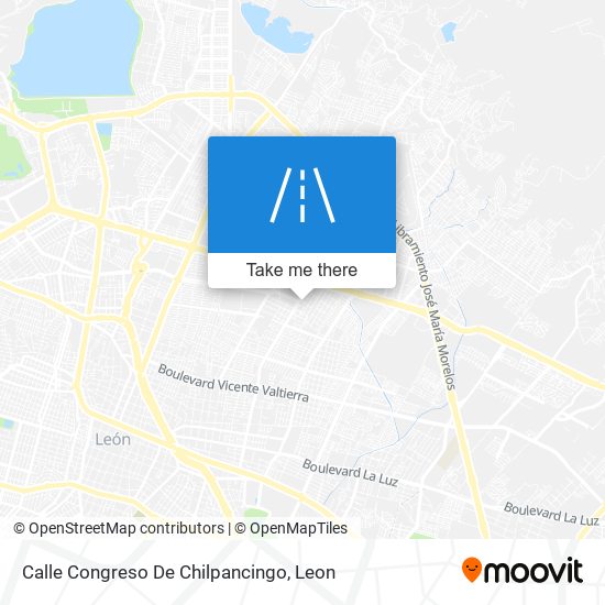 Mapa de Calle Congreso De Chilpancingo