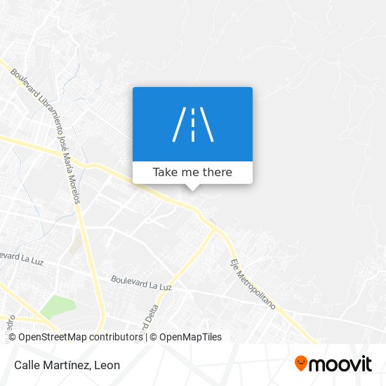 Mapa de Calle Martínez