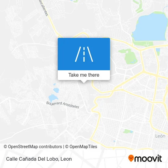 Calle Cañada Del Lobo map