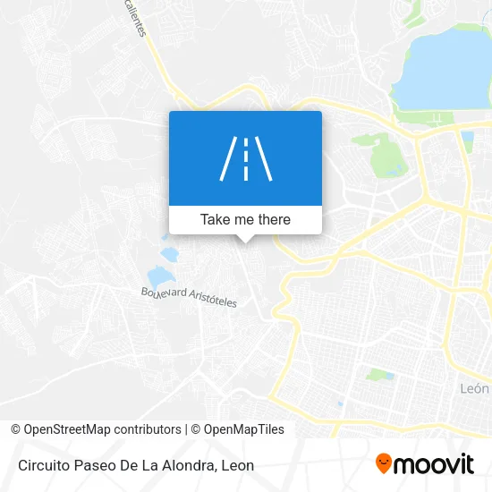 Circuito Paseo De La Alondra map