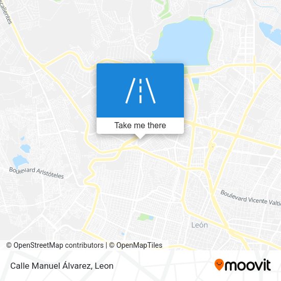 Mapa de Calle Manuel Álvarez