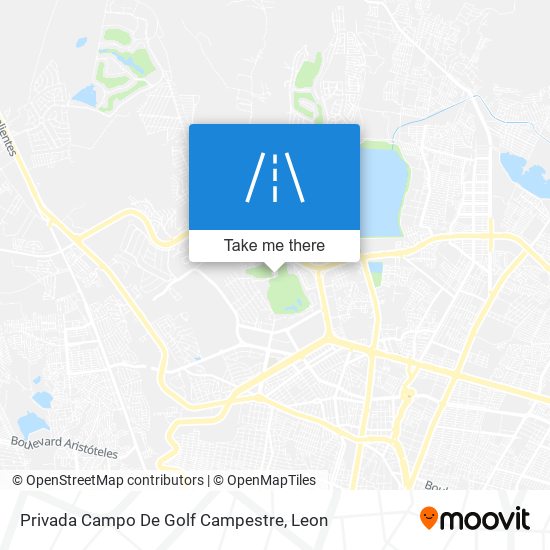 Mapa de Privada Campo De Golf Campestre