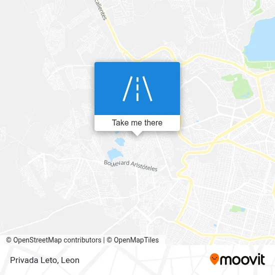 Privada Leto map
