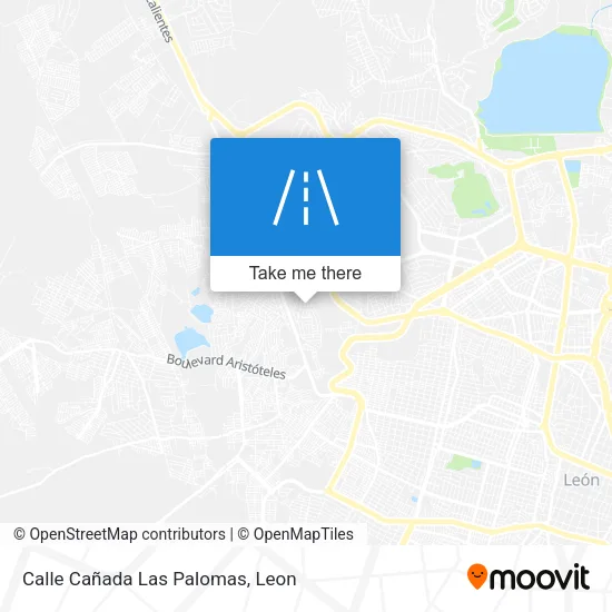 Calle Cañada Las Palomas map